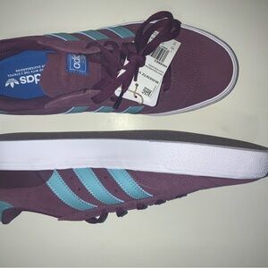 Adidas Purple and Blue Sneakers vulc 2 Busenitz